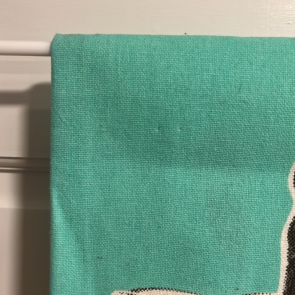 BlueQ I Go All The Way Milkshake Dish Towel NWOT - Picture 2 of 3